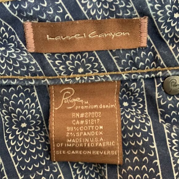 Paige Laurel Canyon Low Rise Jeans | Size 27 - Picture 9 of 9